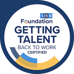 Foundation Getting Talent Back to Work Certified